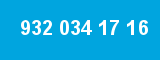 932 034 17 16 932 034 17 16